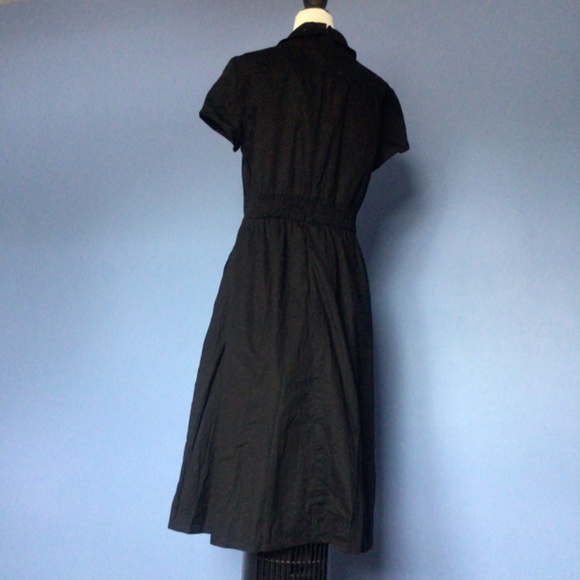 Black Kimono Dress Size 8 - Picture 4 of 6